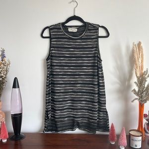 Molly Green B&W Oversized Tank Top - M